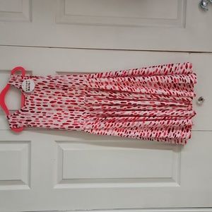 NWT Dot Dot Smile Pink Dots Tank Top Twirl Dress